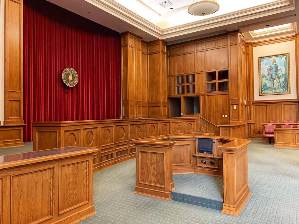 Court Room Empty