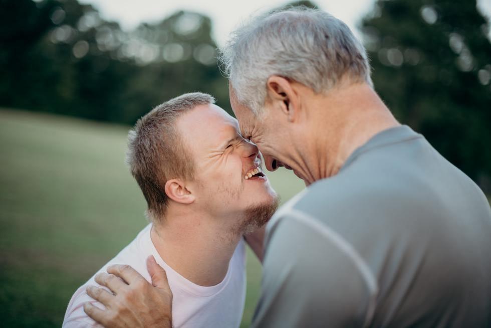Special Needs Adult Older Dad